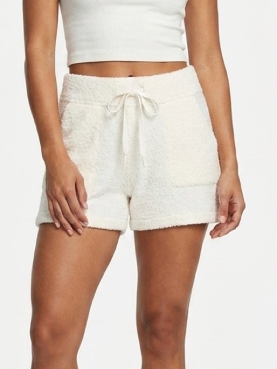 Sunday Citizen Pants - Sunday Citizen Cozy Shorts in White Size L